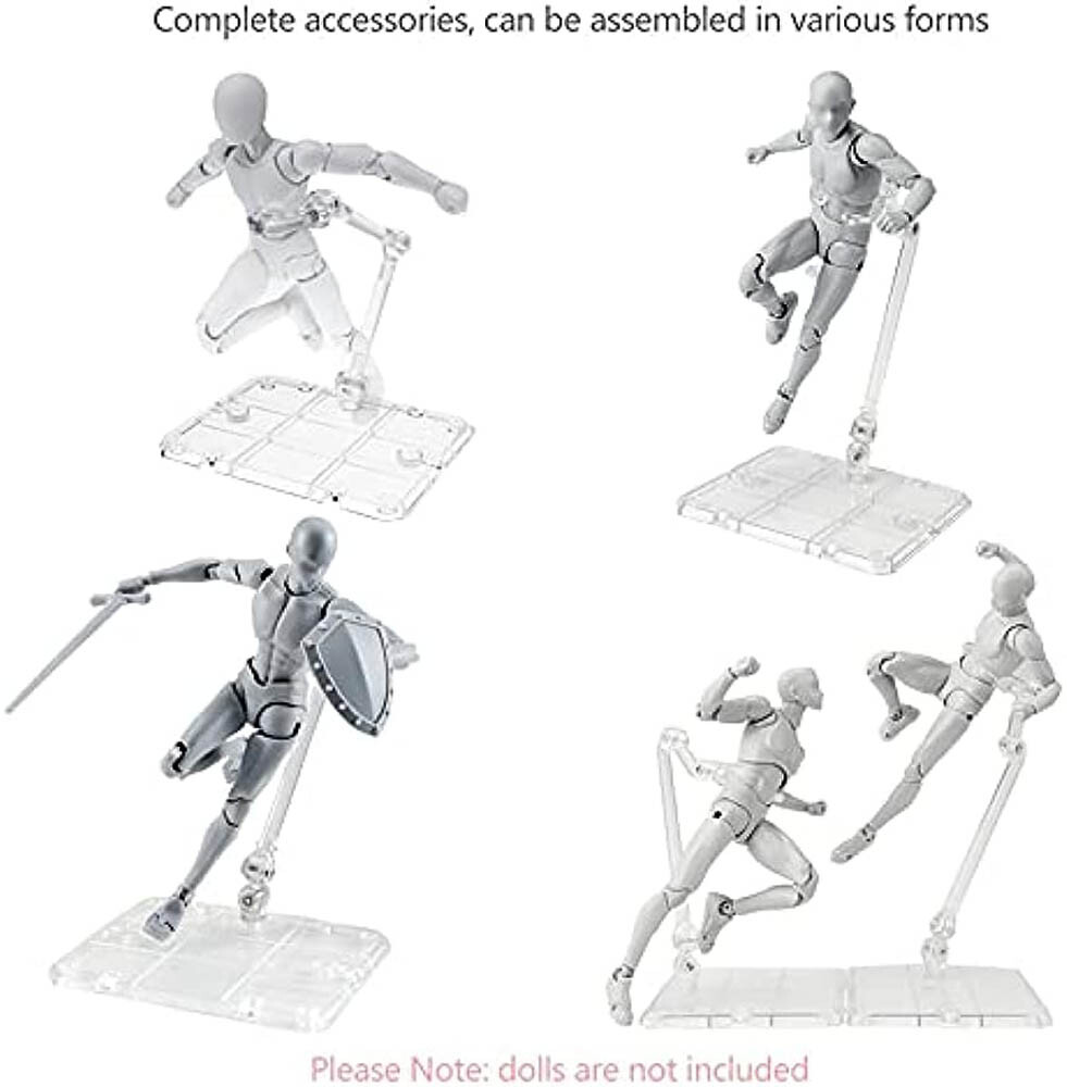 12-delige set HG144 verstelbar - Action Figure Stand recensie en prijs