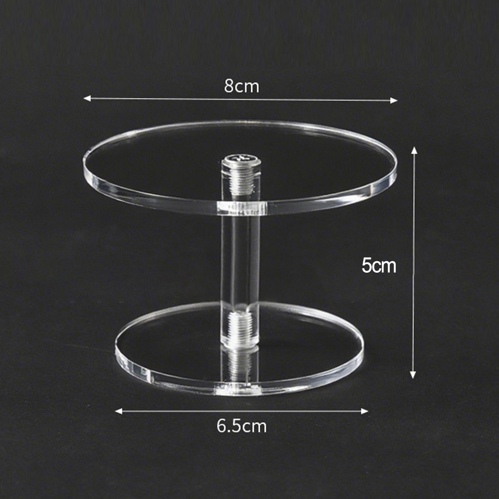 3-delige set transparante rond - Display Risers Set recensie en prijs