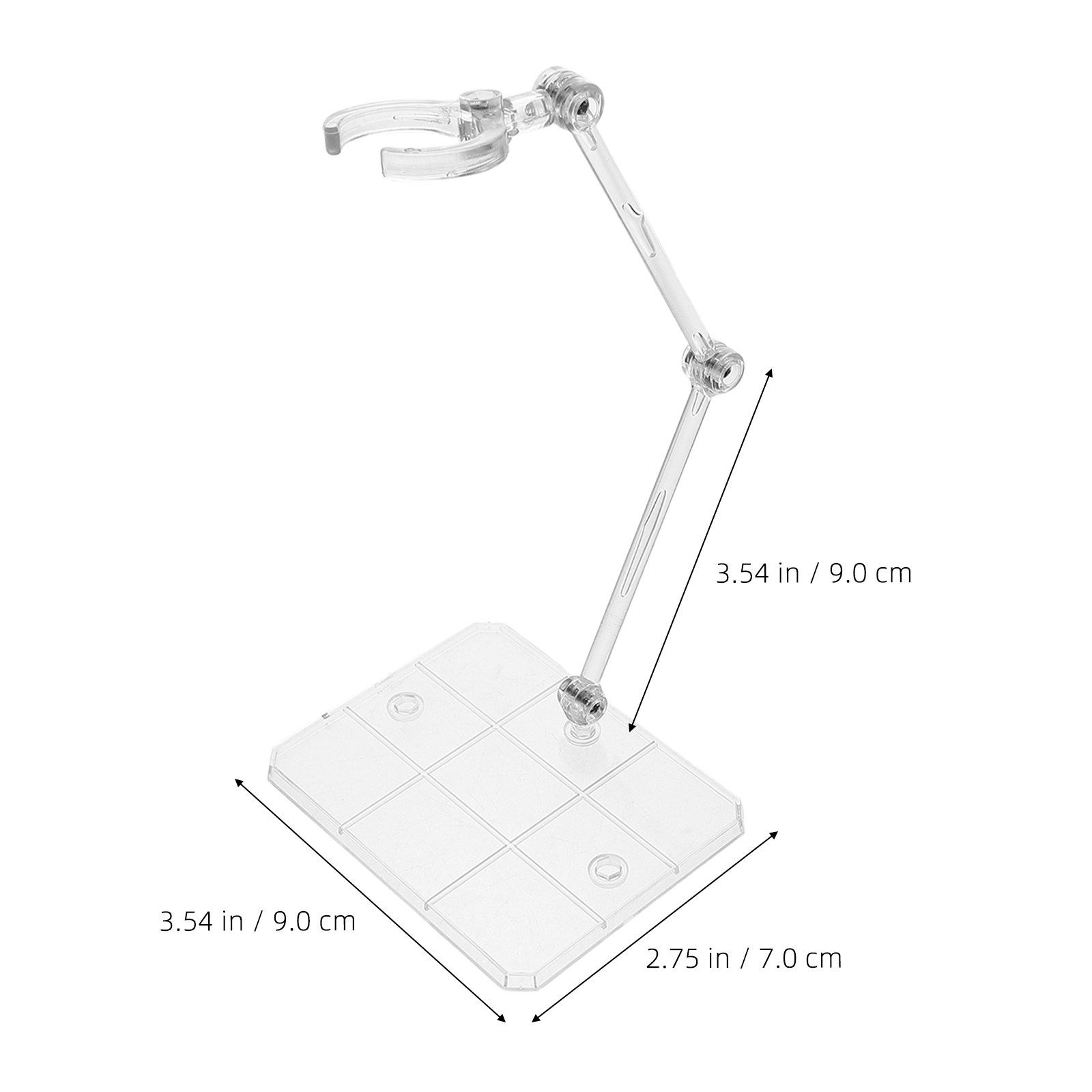 3 stuks transparante onderstel - Action Figure Stand recensie en prijs